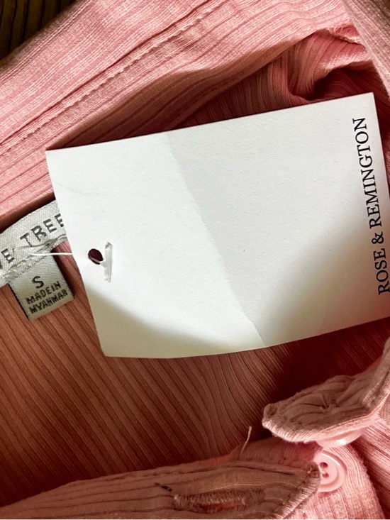 Pink Ruched Collared Dress - Picture 4 of 6